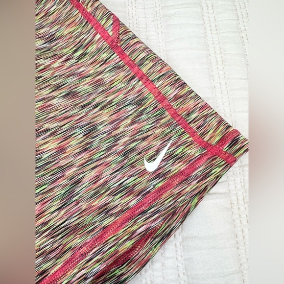 Nike Women's Pro 3" Spacedye Shorts in Multi Size Small - Picture 3 of 9